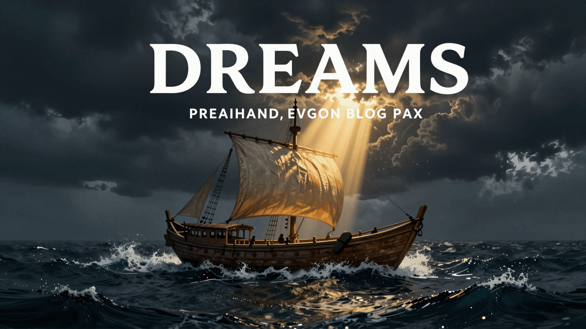 Dreaming of the Sea, Ships, or Conflict: Navigating Turbulent Times with Faith