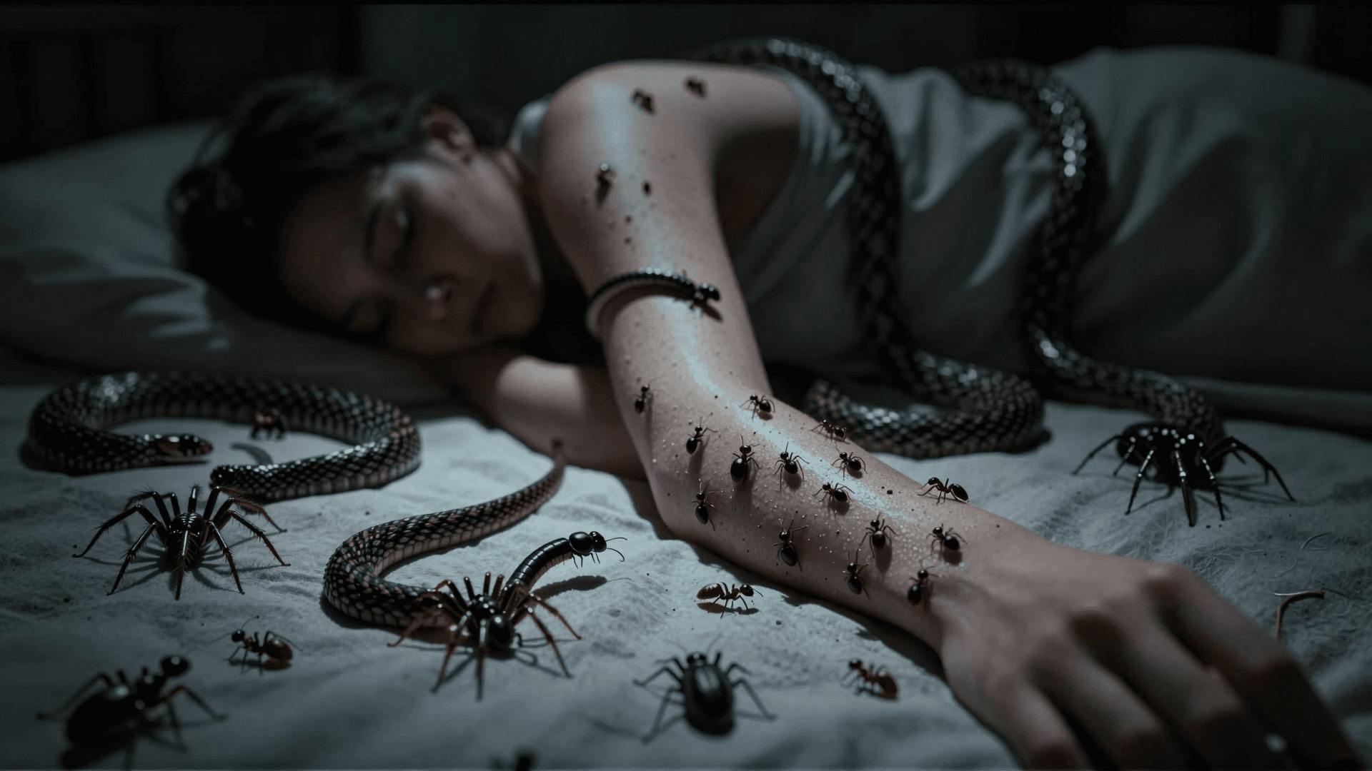Dreaming of Snakes and Bugs: Hidden Threats, Overwhelming Trivia, and Spiritual Protection